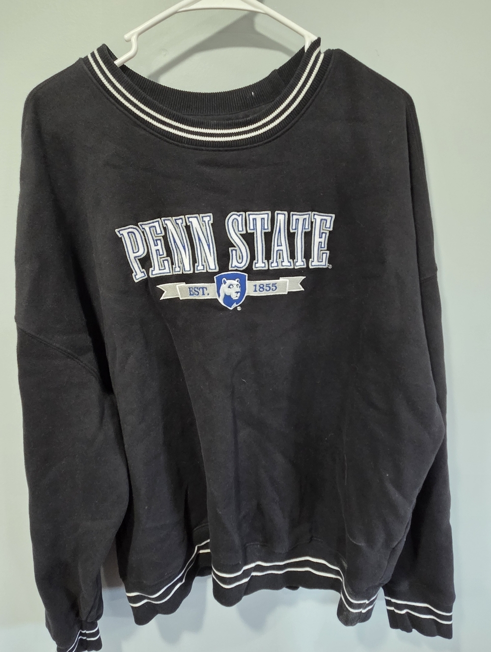 Hollister X Blue 84 Penn State Nittany Lions Crewneck Boxy Fit XL